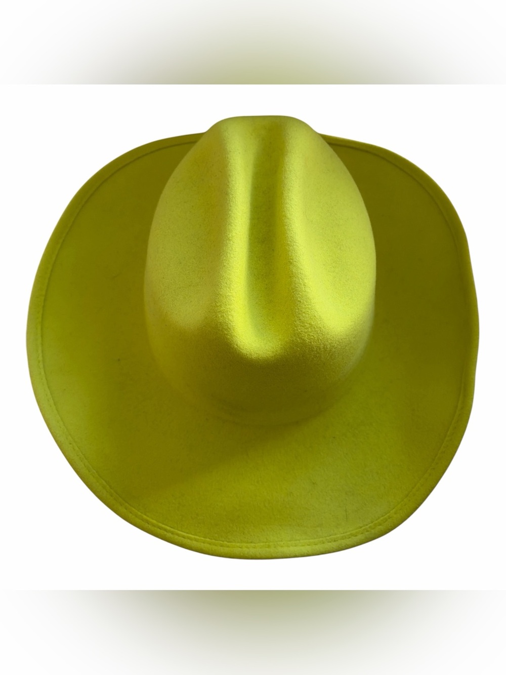 Wyeth McGraw Bright Chartuese Wool Cowboy Hat